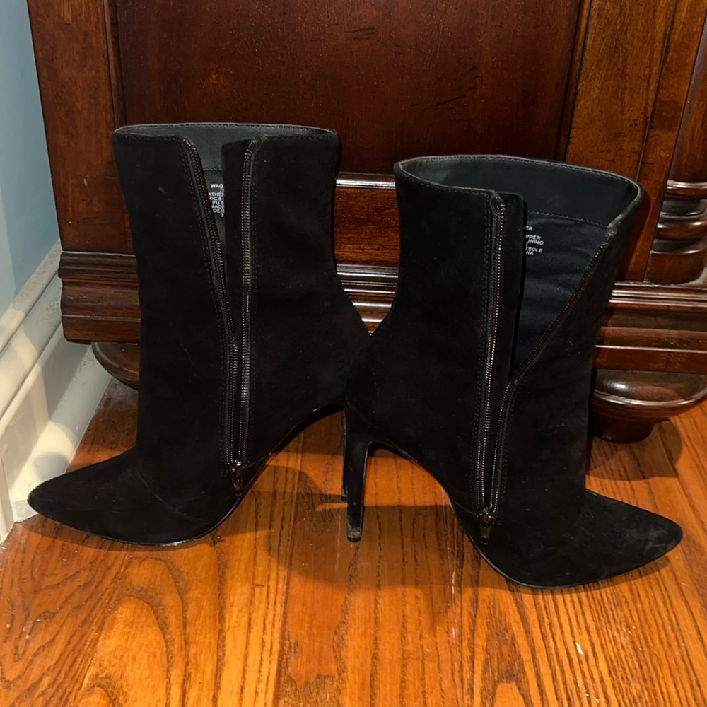 Black Steve Madden Booties